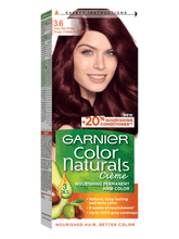 Garnier Color Naturals Hair Color - 3.6 Deep Red Brown